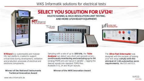 Lab testing LV 148 — testxchange